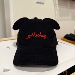 Mickey Mouse Black Kids Hat with Ear